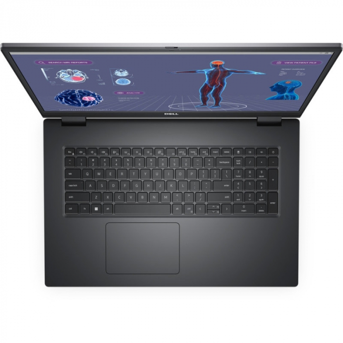 Laptop Dell Precision 7780, Intel Core i9-13950HX, 17.3inch, RAM 32GB, SSD 1TB, nVidia RTX 3500 12GB, Windows 11 Pro, Titan Grey [5]