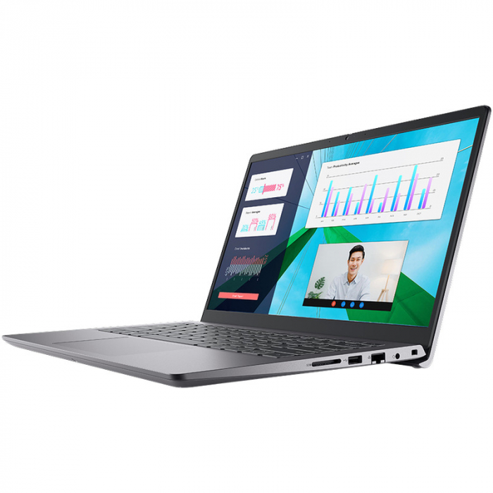 Laptop Dell Vostro 3430, Intel Core i5-1335U, 15.6inch, RAM 16GB, SSD 512GB, Intel Iris Xe Graphics, Windows 11 Pro, Carbon Black [4]