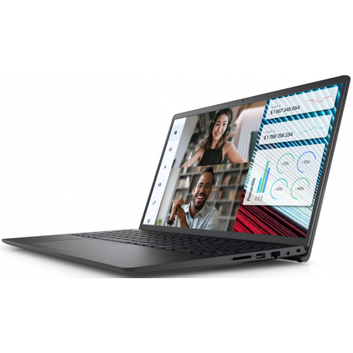 Laptop Dell Vostro 3520, Intel Core i3-1215U, 15.6inch, RAM 8GB, SSD 256GB, Intel UHD Graphics, Windows 11 Pro Education, Carbon Black [3]