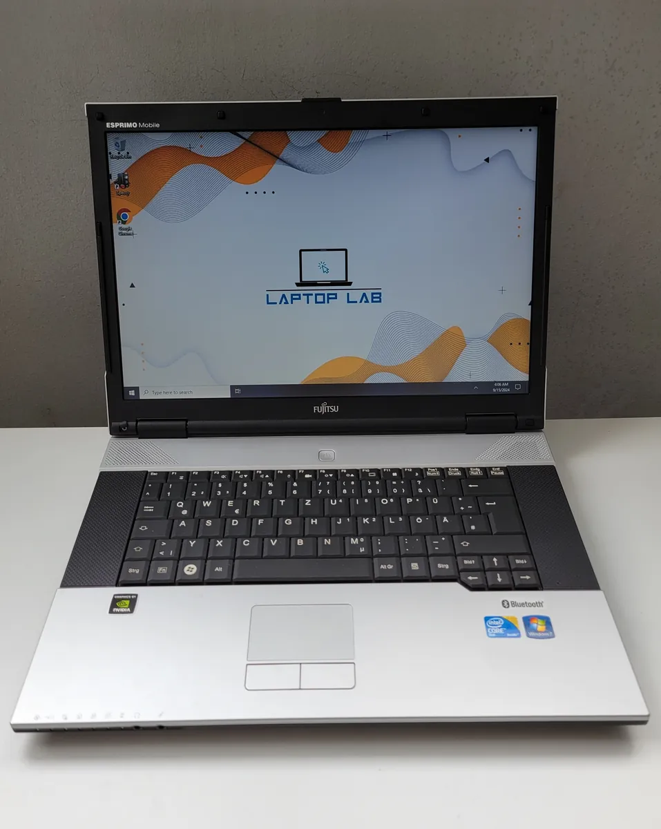 Laptop Second Hand Fujitsu Siemens ESPRIMO MOBILE V6555 - 15.4inch Intel Core 2 Duo P7350 4GB RAM 320GB HDD Windows 10 Refurbished [3]