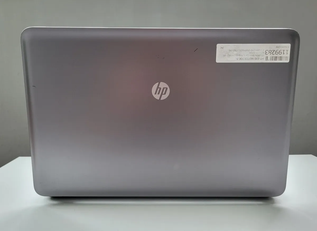 Laptop Second Hand HP 650 - 15.5inch Intel Celeron B820 4GB RAM 500GB HDD Windows 10 Refurbished [8]
