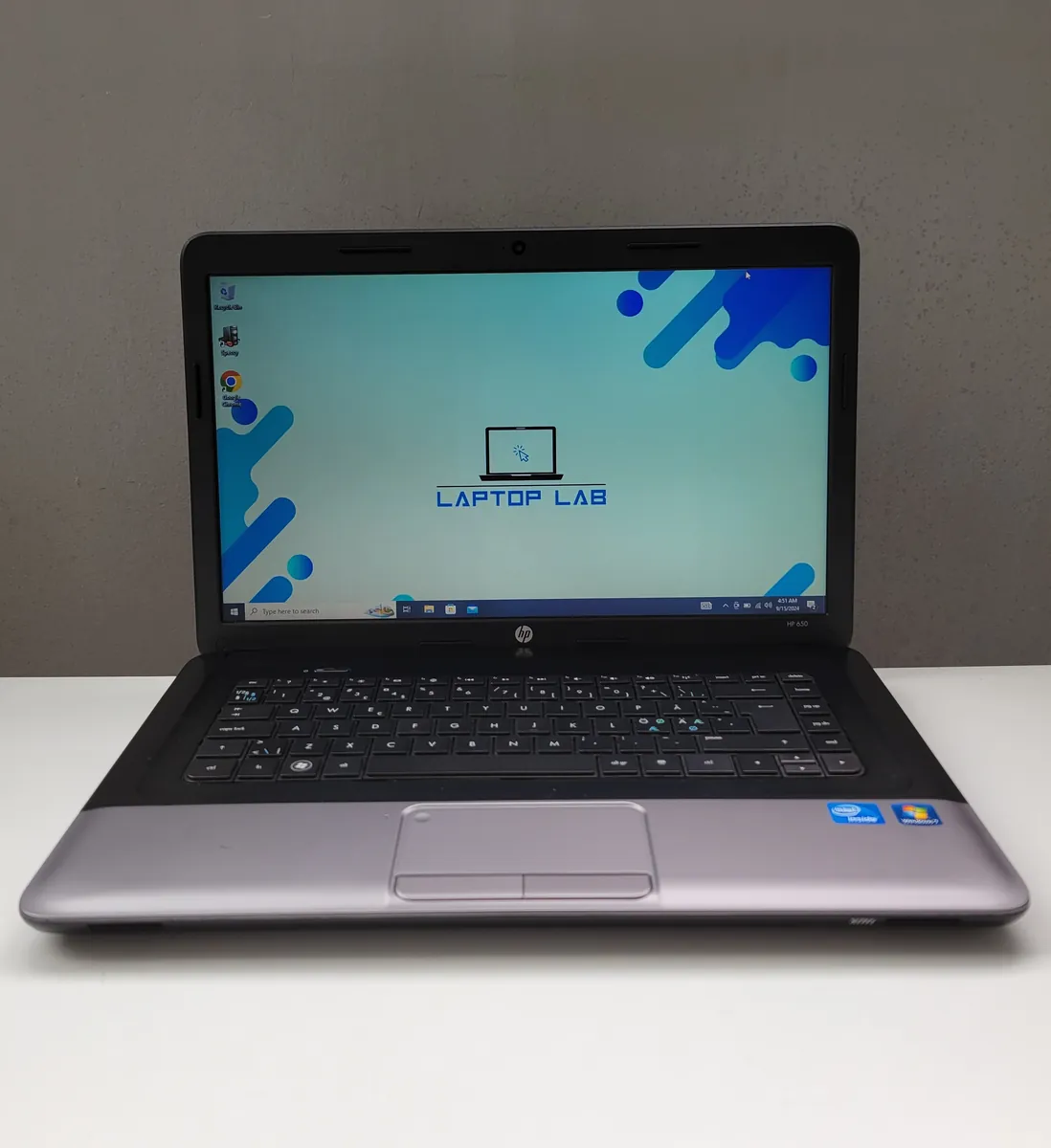 Laptop Second Hand HP 650 - 15.5inch Intel Celeron B820 4GB RAM 500GB HDD Windows 10 Refurbished [2]