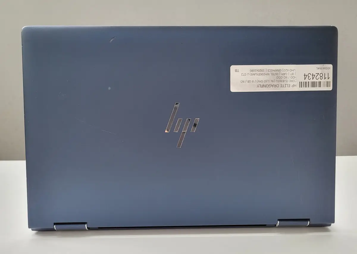 Laptop Second Hand HP Elite DRAGONFLY TOUCH - 13.3inch Intel I5-8365U 8GB RAM 512GB SSD TAST. ILUM. Windows 10 Refurbished [10]