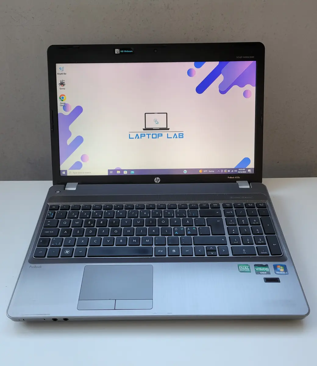 Laptop Second Hand HP Probook 4535S - 15.6inch AMD A6-3420M 4GB RAM 750GB HDD Radeon HD7450M 1GB Windows 10 Refurbished [3]