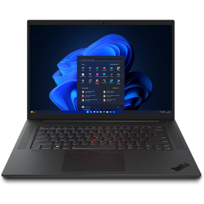 Laptop Lenovo ThinkPad P1 Gen 6, Intel Core i7-13700H, 16inch, RAM 32GB, SSD 1TB, nVidia RTX A1000 6GB, Windows 11 Pro, Black Paint [1]