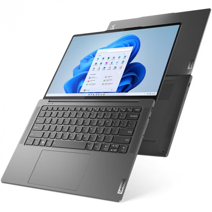 Laptop Lenovo Yoga Pro 7 14APH8, AMD Ryzen 7 7840HS, 14.5inch, RAM 16GB, SSD 1TB, nVidia GeForce RTX 4050 6GB, No OS, Storm Grey [6]
