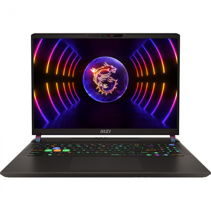 Laptop MSI Vector GP78HX 13VI, Intel Core i9-13980HX, 17inch, RAM 32GB, SSD 2TB, nVidia GeForce RTX 4090 16GB, Windows 11, Cosmos Gray [1]
