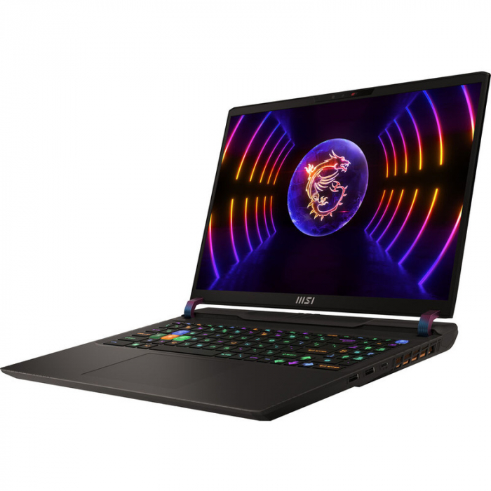 Laptop MSI Vector GP78HX 13VI, Intel Core i9-13980HX, 17inch, RAM 32GB, SSD 2TB, nVidia GeForce RTX 4090 16GB, Windows 11, Cosmos Gray [9]