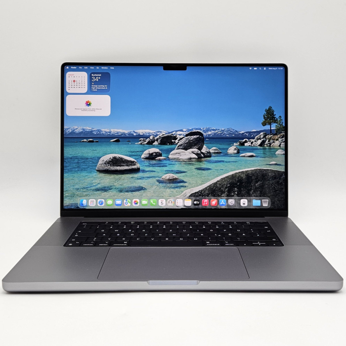 Laptop Second Hand Apple MacBook Pro - 16.2inch QHD Liquid Retina XDR Apple M1 Pro 16GB RAM 1024GB SSD Mac OS Refurbished [2]