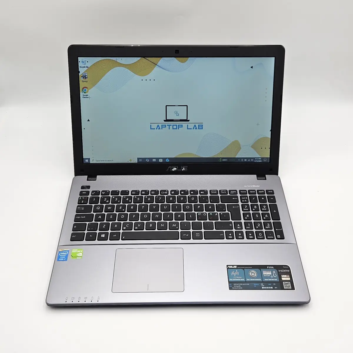 Laptop Second Hand Asus X550LN - 15.6inch Intel I7-4510U 8GB RAM 1000GB HDD Nvidia GT 840M 2GB Windows 10 Refurbished [3]