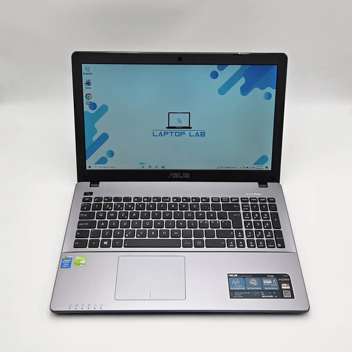 Laptop Second Hand Asus X550LN - 15.6inch Intel I7-4510U 8GB RAM 256GB SSD Nvidia GT 840M 2GB Windows 10 Refurbished [3]