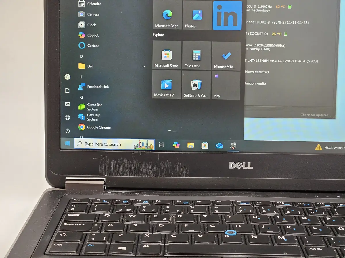 Laptop Second Hand Dell Latitude E7440 - 14inch FHD Intel i5-4300U 8GB RAM 128GB SSD Windows 10 Refurbished  [6]