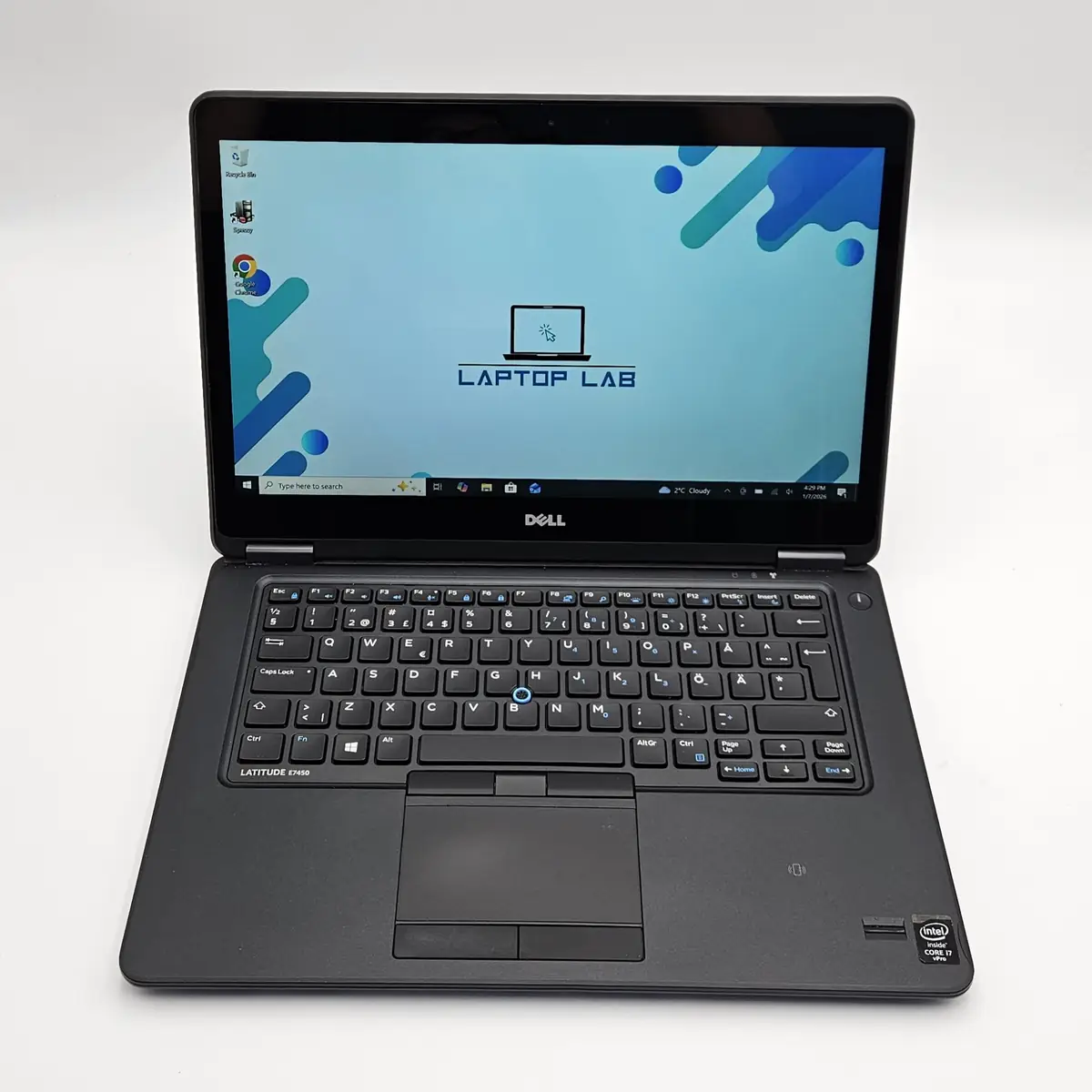 Laptop Second Hand Dell Latitude E7450 TOUCH - 14.0inch FHD Intel i7-5600U 16GB RAM 512GB SSD NVIDIA 840M 2GB TAST. ILUM. Windows 10 Refurbished [3]