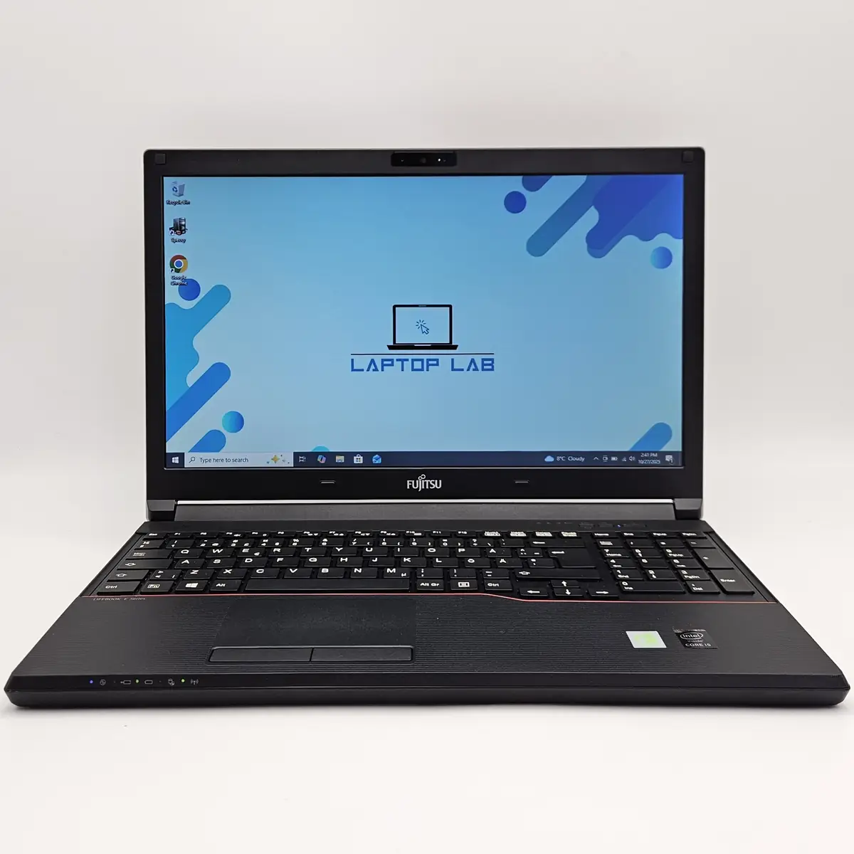 Laptop Second Hand Fujitsu Lifebook E554 - 15.6inch Intel I5-4210M 8GB RAM 128GB SSD Windows 10 Refurbished  [2]