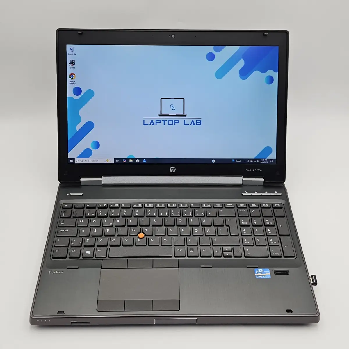 Laptop Second Hand HP 8570W - 15.6inch FHD Intel I7-3740QM 16GB RAM 256GB NVIDIA QUADRO K2000M 2GB TAST. ILUM. Windows 10 Refurbished  [3]