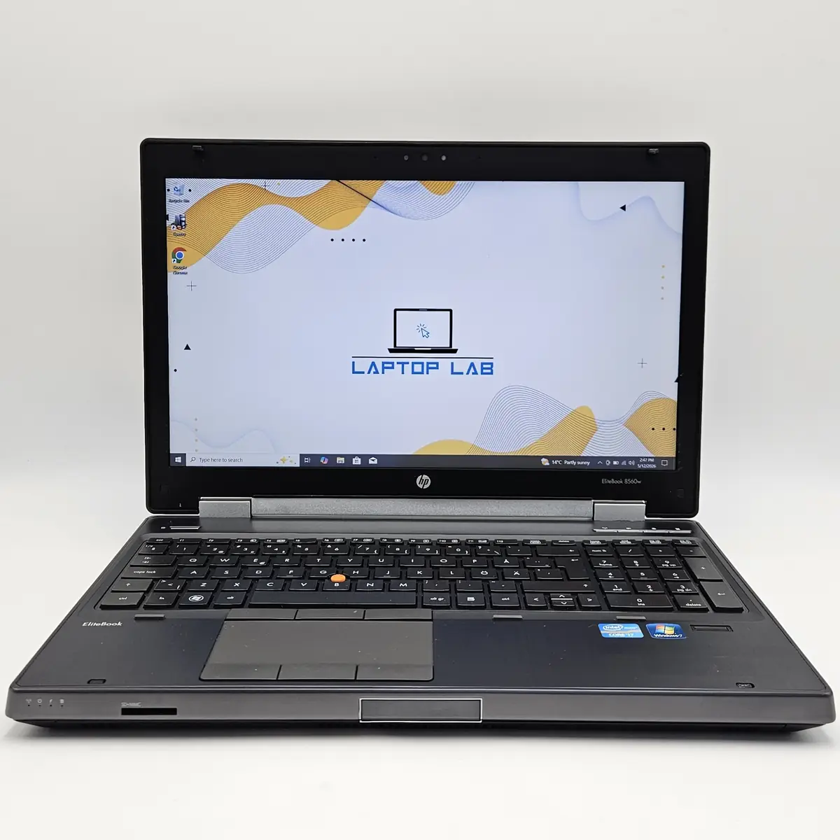 Laptop Second Hand HP Elitebook 8560W - 15.6inch FHD Intel I7-2630QM 16GB RAM 240GB SSD Nvidia Quadro 1000M 2GB Windows 10 Refurbished [2]