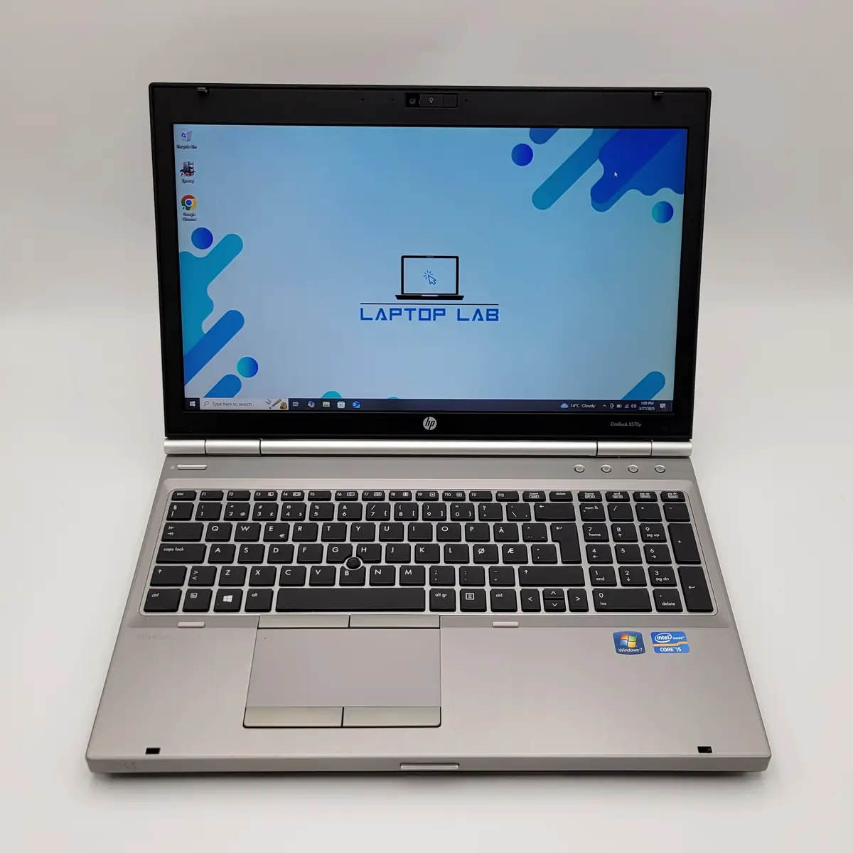 Laptop Second Hand HP EliteBook 8570p - 15.6inch Intel i5-3210M 8GB RAM 180GB SSD Windows 10 Refurbished  [3]