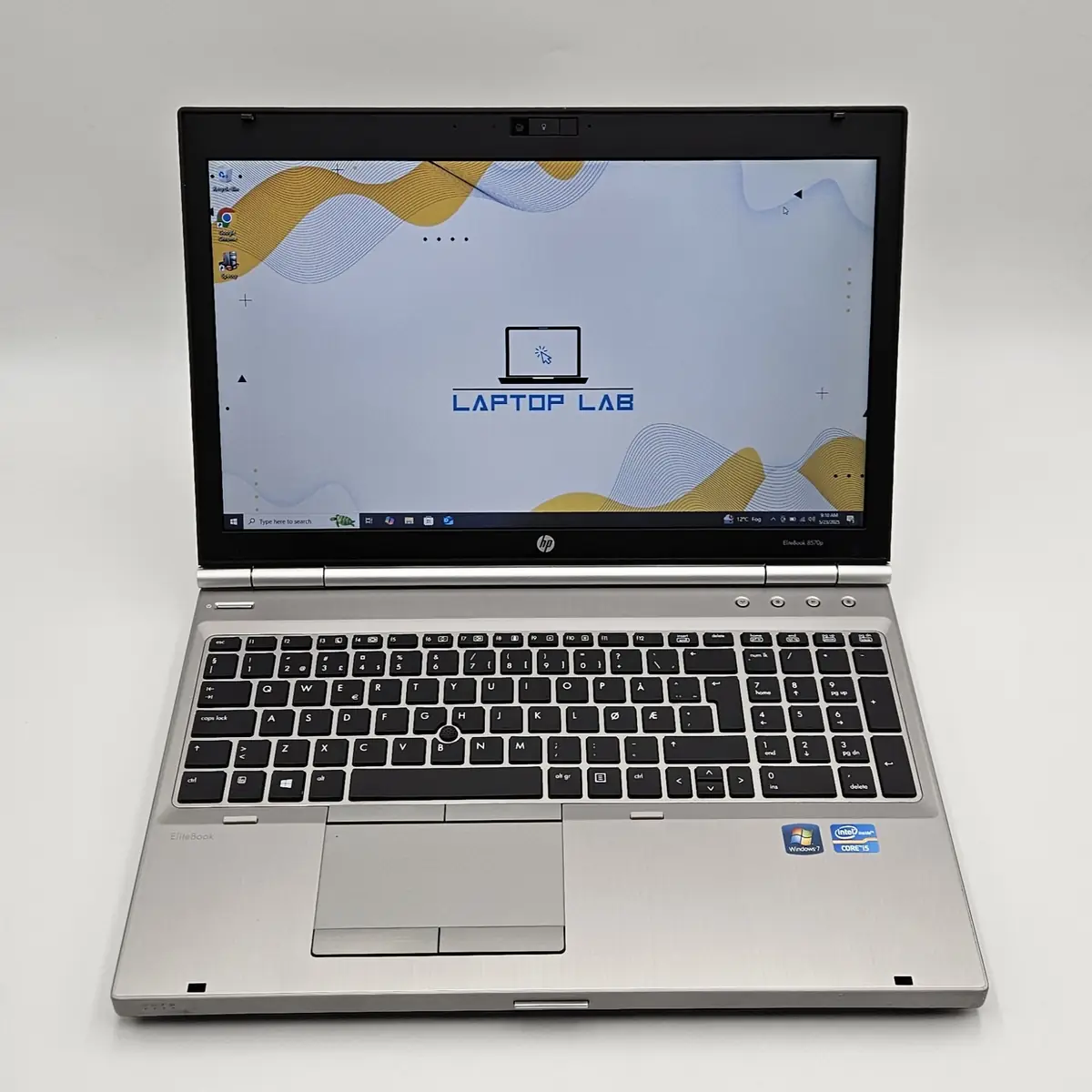 Laptop Second Hand HP EliteBook 8570p - 15.6inch Intel i5-3210M 8GB RAM 180GB SSD Windows 10 Refurbished  [3]