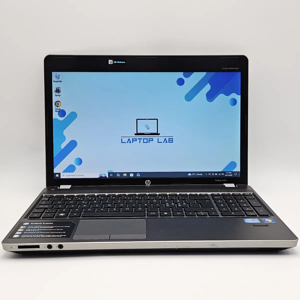 Laptop Second Hand HP Probook 4530S - 15.6inch Intel I3-2310M 6GB RAM 320GB HDD Windows 10 Refurbished [2]