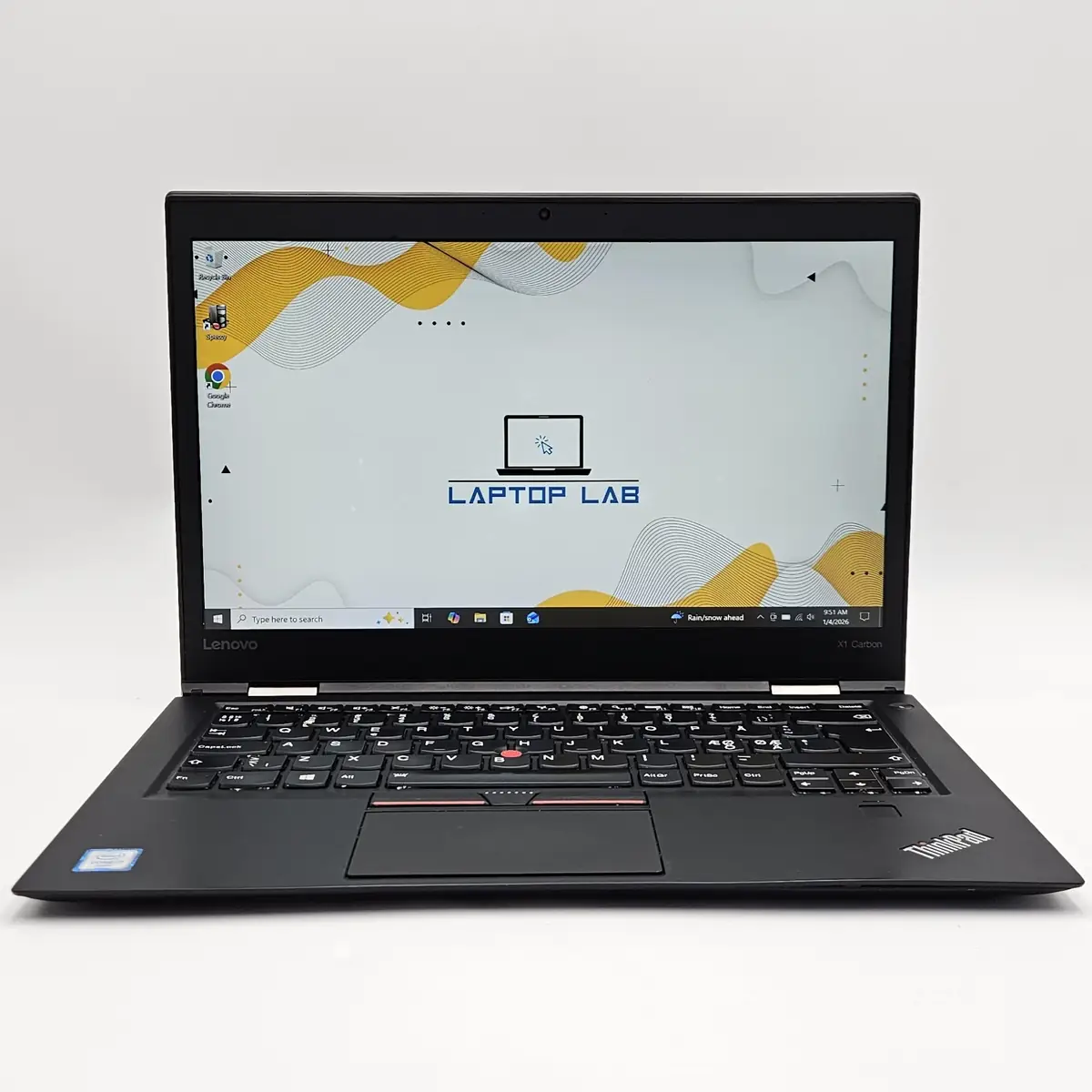 Laptop Second Hand Lenovo ThinkPad X1 Carbon 4th - 14.0inch FHD Intel i7-6500U 8GB RAM 192GB SSD TAST. ILUM. Windows 10 Refurbished [2]