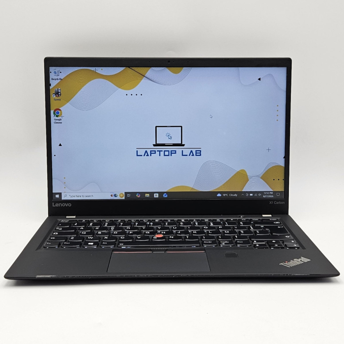 Laptop Second Hand Lenovo ThinkPad X1 Carbon 5TH - 14inch FHD Intel I7-6600U 8GB RAM 256GB SSD TAST. ILUM. Windows 10 Refurbished [2]