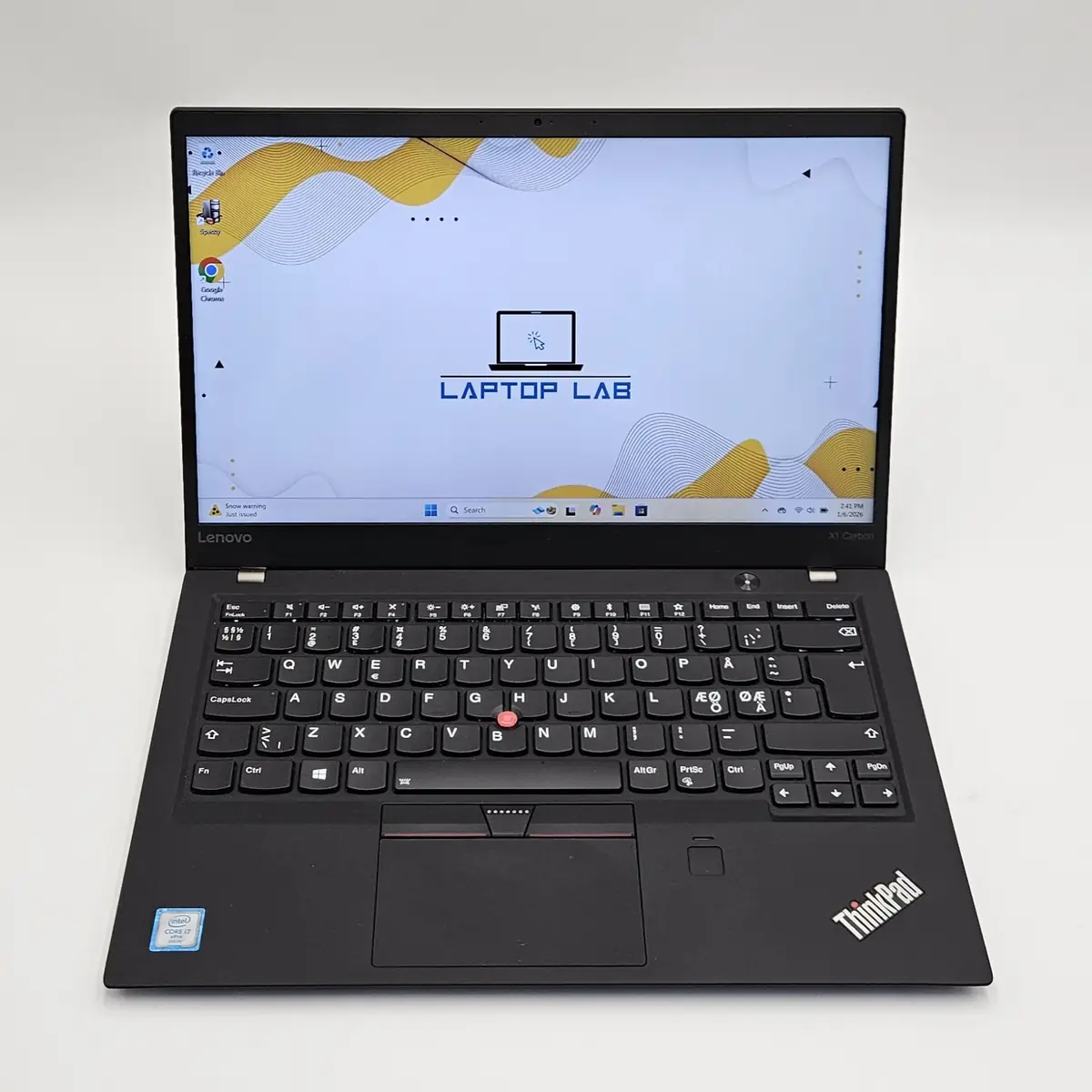 Laptop Second Hand Lenovo ThinkPad X1 Carbon 5th Gen - 14.0inch FHD Intel i7-6600U 16GB RAM 256GB SSD TAST. ILUM. Windows 11 Refurbished [3]