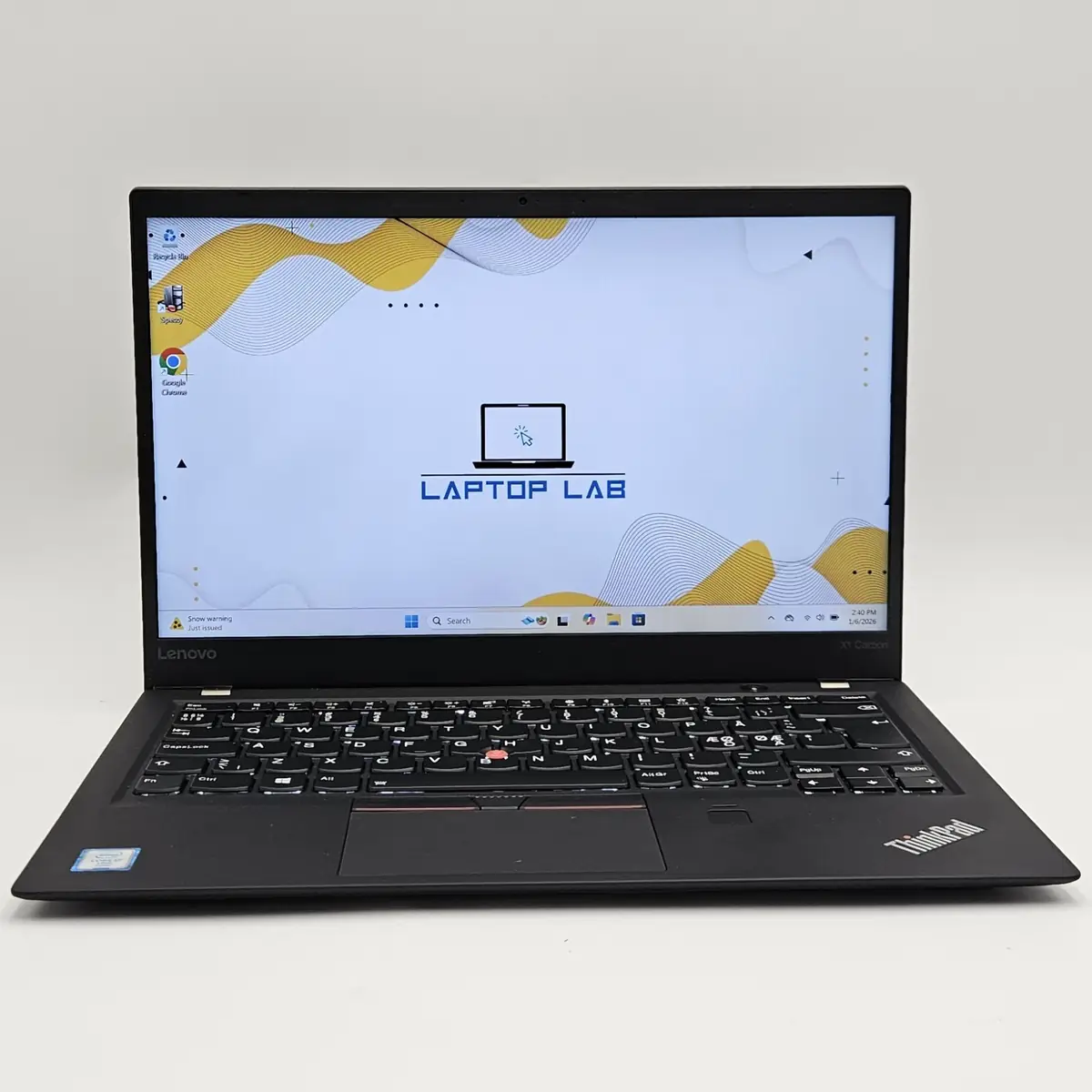 Laptop Second Hand Lenovo ThinkPad X1 Carbon 5th Gen - 14.0inch FHD Intel i7-6600U 16GB RAM 256GB SSD TAST. ILUM. Windows 11 Refurbished [2]