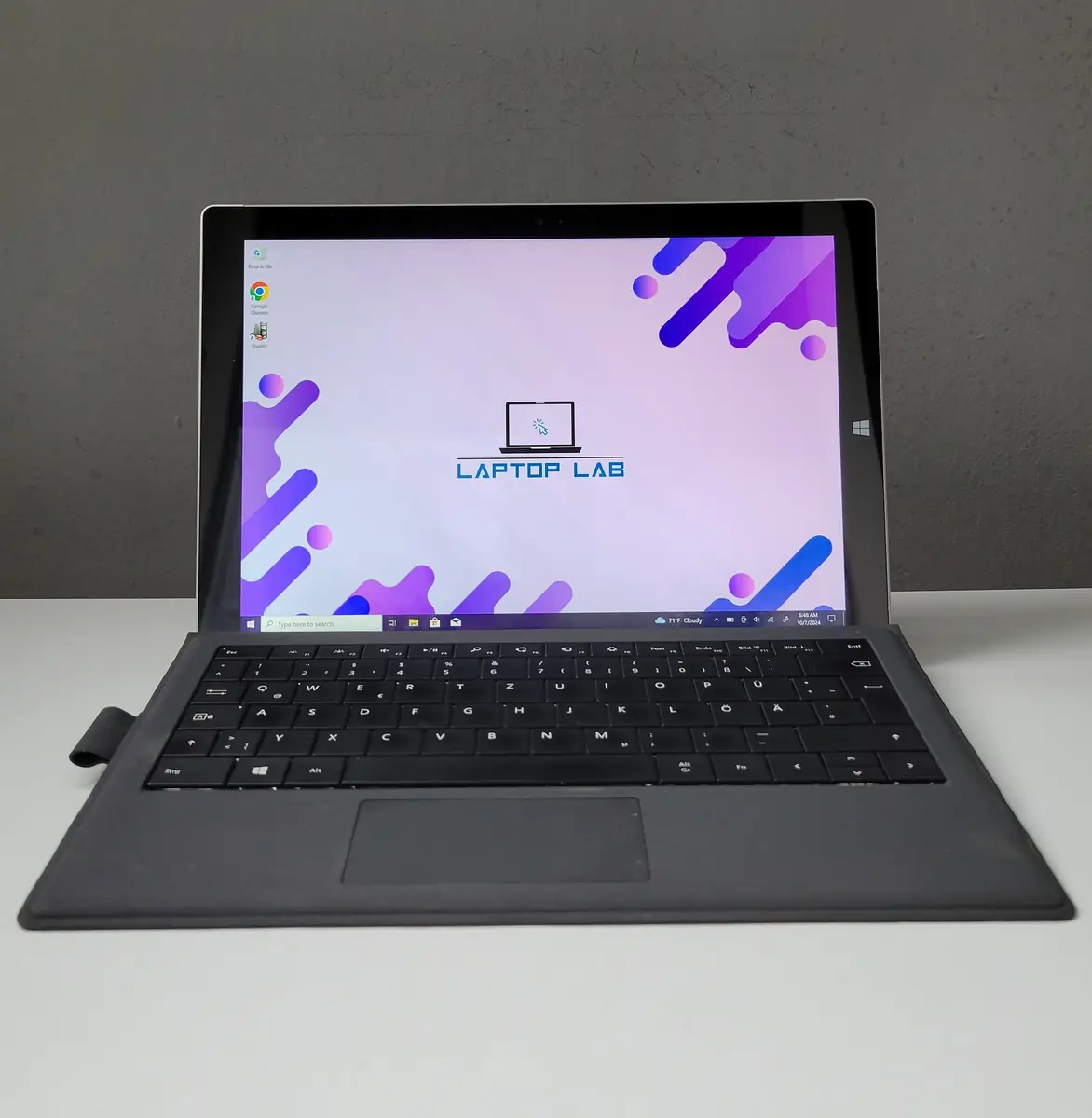 Laptop Second Hand 2in1 Microsoft SURFACE PRO 3 TOUCH - 12.0inch Intel I5-4300U 4GB RAM 128GB SSD Windows 10 Refurbished [2]