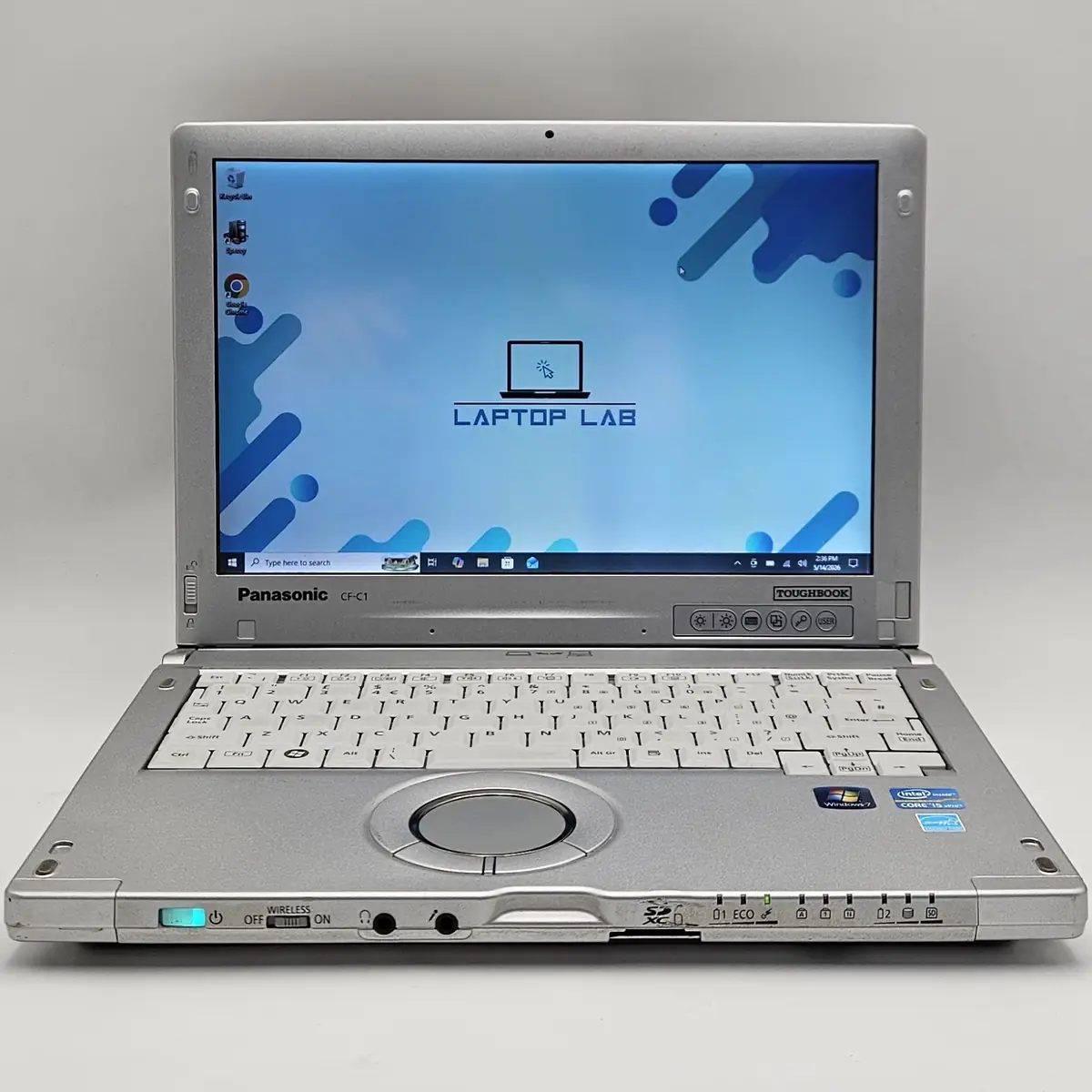Laptop Second Hand Panasonic CF-C1BTCFEDE - 12.1inch Intel I5-2520M 8GB RAM 240GB SSD Windows 10 Refurbished  [2]