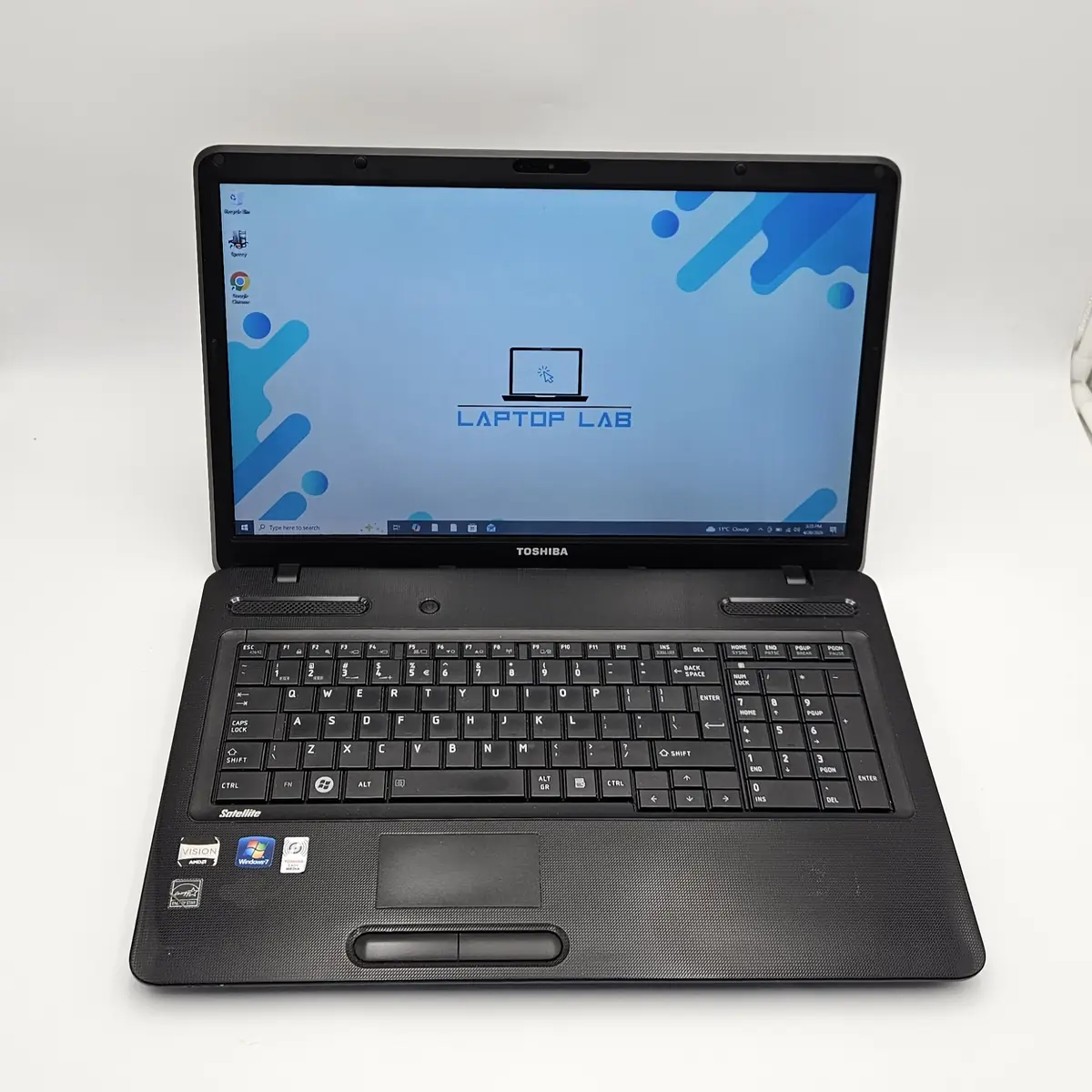 Laptop Second Hand Toshiba Satellite C670D-11G - 17.3inch AMD E-300 6GB RAM 120GB SSD Windows 10 Refurbished  [3]