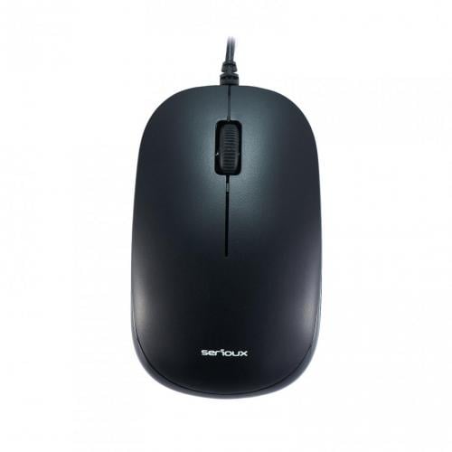 Mouse Optic Serioux Noblesse 9800M, USB, Black [2]