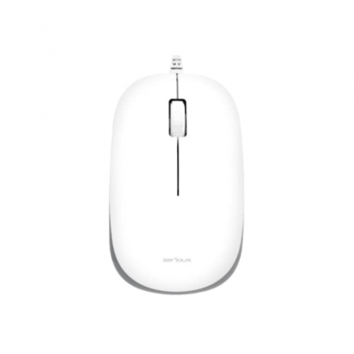 Mouse Optic Serioux Noblesse 9800M, USB, White [2]