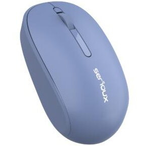 Mouse Wireless Serioux Spark 215, 1000 dpi, click silentios, albastru [3]