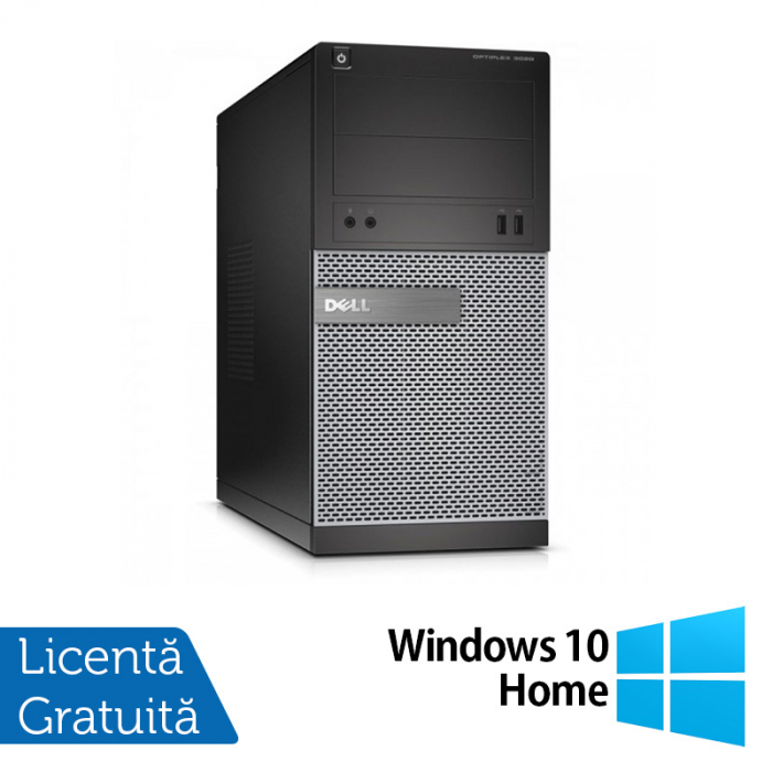 Calculator Refurbished DELL Optiplex 3020 Tower, Intel Core i5-4570 3.20GHz, 8GB DDR3, 500GB SATA, DVD-ROM + Windows 10 Home [1]
