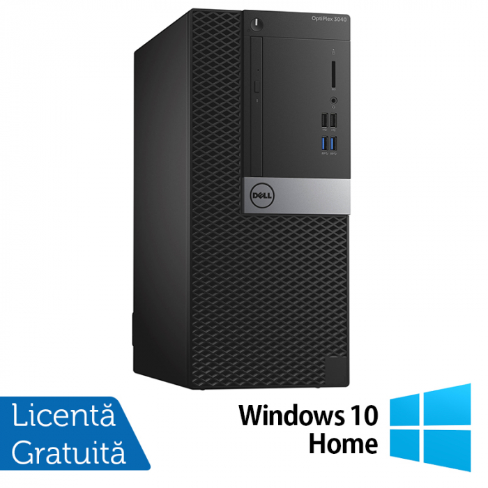 PC Refurbished DELL OptiPlex 3040 Tower, Intel Core i7-6700 3.40GHz, 8GB DDR3, 240GB SSD + Windows 10 Home [1]