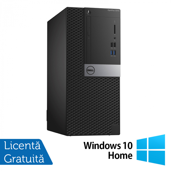 PC Refurbished DELL OptiPlex 5040 Tower, Intel Core i5-6500 3.20GHz, 8GB DDR3, 240GB SSD + Windows 10 Home [1]