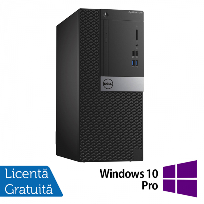 PC Refurbished DELL OptiPlex 5040 Tower, Intel Core i7-6700 3.40GHz, 8GB DDR3, 240GB SSD + Windows 10 Pro [1]
