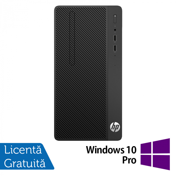 PC Refurbished HP 290 G1 Tower, Intel Core i3-7100 3.90GHz, 8GB DDR4, 480GB SSD, DVD-RW + Windows 10 Pro [1]