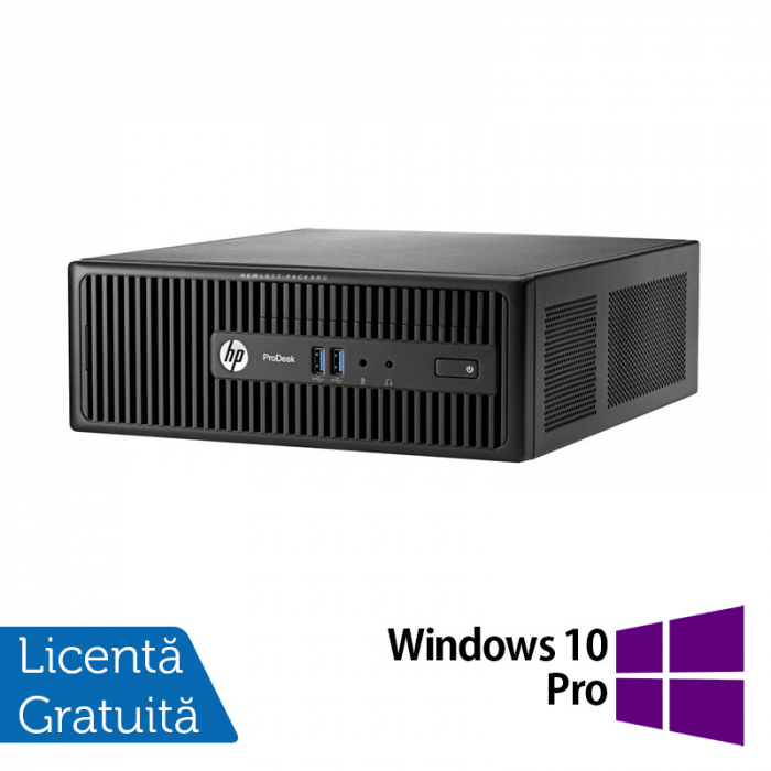 PC Refurbished HP 400 G3 SFF, Intel Core i5-6500 3.20GHz, 8GB DDR4, 1TB HDD, DVD-RW + Windows 10 Pro [1]