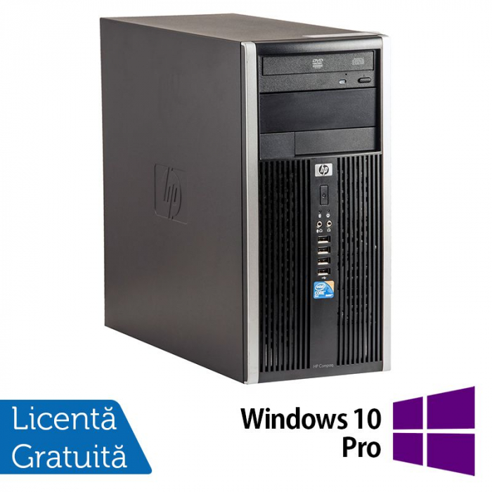 PC Refurbished HP 6005 Pro Tower, AMD Athlon II x2 B22 2.80 GHz, 4GB DDR3, 250GB SATA, DVD-ROM + Windows 10 Pro [1]