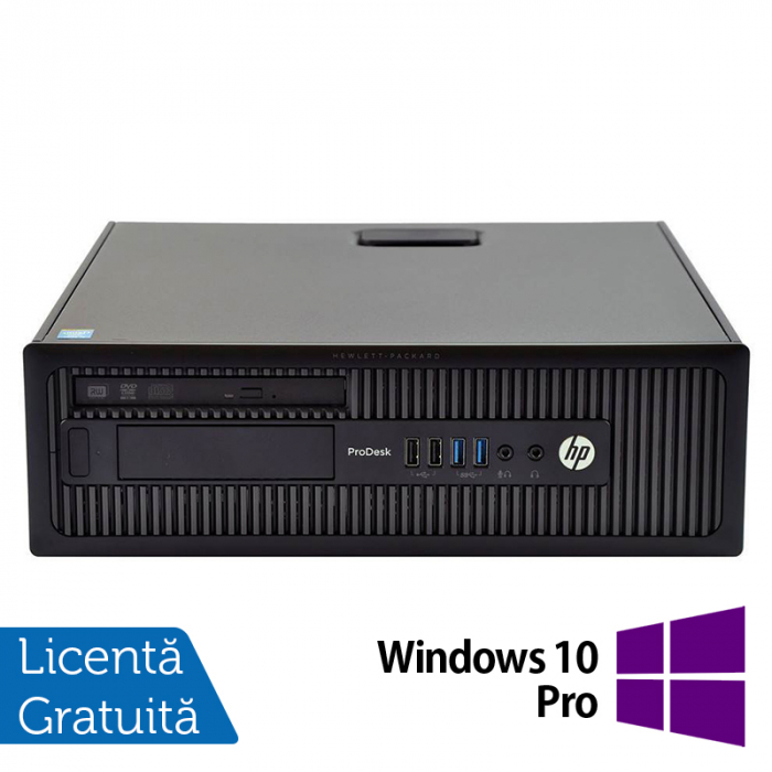 PC Refurbished HP ProDesk 600 G1 SFF, Intel Core i5-4570 3.20GHz, 8GB DDR3, 256GB SSD, DVD-ROM + Windows 10 Pro [1]