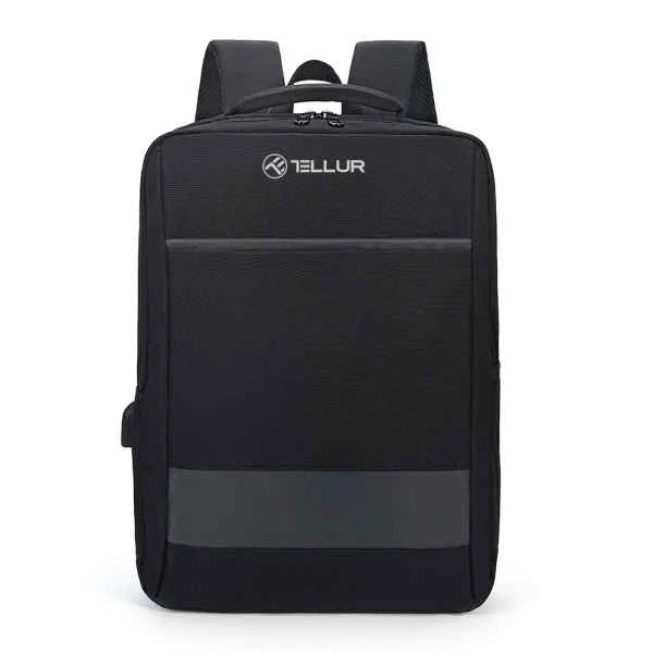 Rucsac laptop Tellur NOMAD, până la 15.6", negru [4]