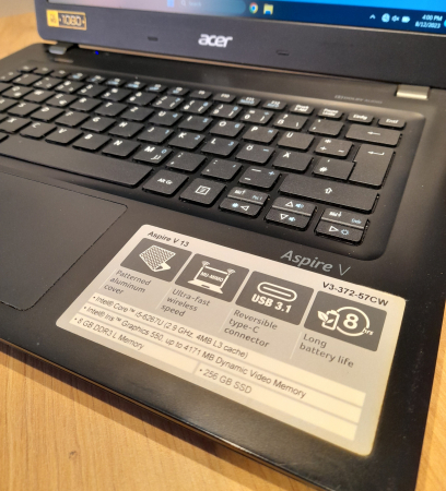 Laptop Second Hand Acer V3-372 - 13.3inch FHD Intel i5 6267U 4GB RAM 240GB SSD Windows 11 Refurbished [7]
