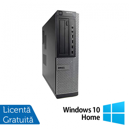 Calculatoare Refurbished - Calculator DELL OptiPlex 7010 Desktop, Intel Core i3-3220 3.30GHz, 4GB DDR3, 500GB SATA, DVD-RW + Windows 10 Home