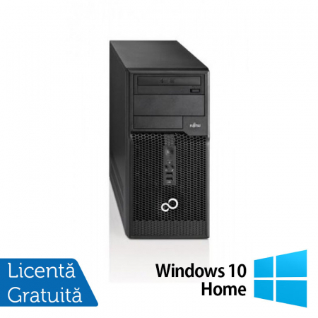 Calculatoare Refurbished - Calculator Fujitsu ESPRIMO P500 Tower, Intel Core i5-2400 3.10Ghz, 4GB DDR3, 320GB SATA, DVD-ROM + Windows 10 Home