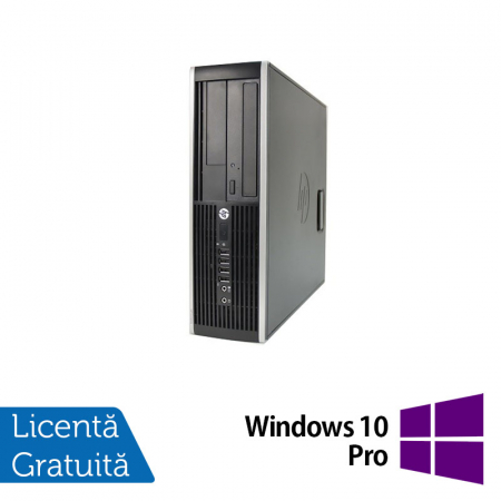 Calculatoare Refurbished - Calculator HP Compaq Elite 8300 SFF, Intel Core i5-3470 3.20GHz, 8GB DDR3, 240GB SSD, DVD-RW + Windows 10 Pro