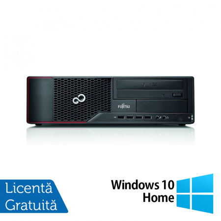 Calculatoare Refurbished - Calculator Refurbished Fujitsu Siemens C710 SFF, Intel Core i5-3470 3.20GHz, 8GB DDR3, 500GB SATA, 2x Port Serial + Windows 10 Home