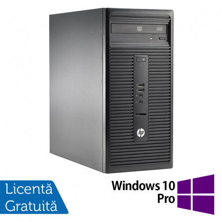 Calculatoare Refurbished - Calculator Refurbished HP 280 G1 Tower, Intel Core i5-4570 3.20GHz, 8GB DDR3, 500GB HDD, DVD-ROM + Windows 10 Pro