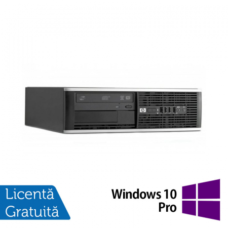 Calculatoare Refurbished - Calculator Refurbished HP Compaq Elite 8300 SFF, Intel Core i7-3770S 3.10GHz, 8GB DDR3, 240GB SSD, DVD-RW + Windows 10 Pro