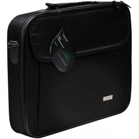 Geantă Laptop Spacer Fritz, până la 16", Black [2]
